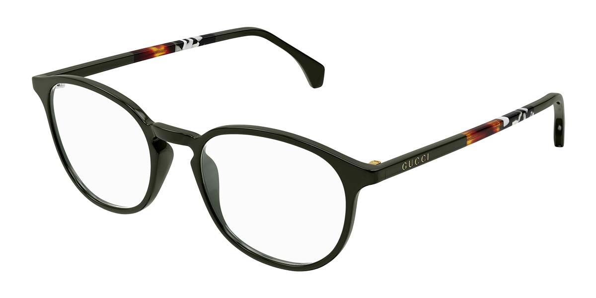 Gucci GG0551O 023 Men's Eyeglasses Green Size 50 (Frame Only) - Blue Light Block Available