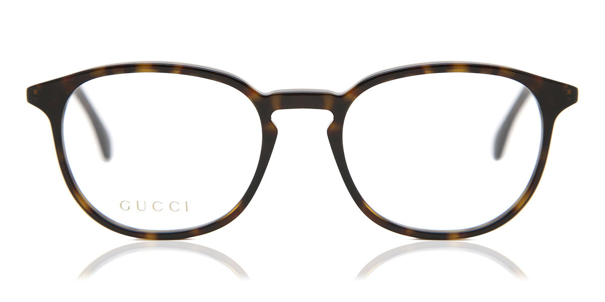 Gucci GG0551O 002 Men's Eyeglasses Tortoiseshell Size 50 (Frame Only) - Blue Light Block Available
