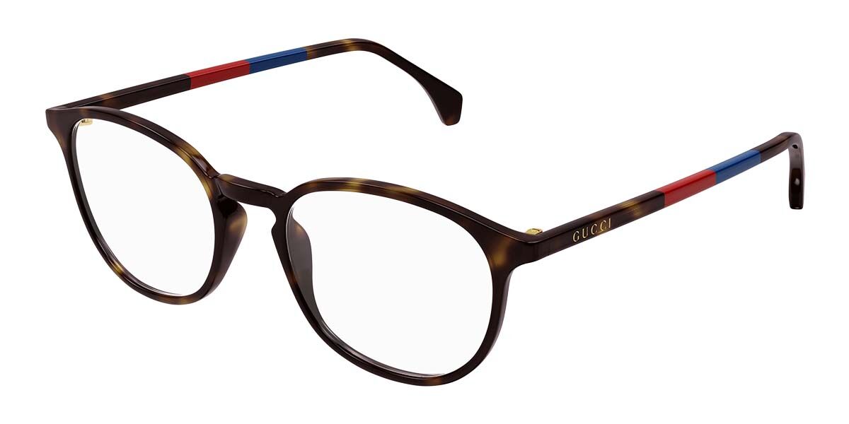 Gucci GG0551O 022 Men's Eyeglasses Tortoiseshell Size 50 (Frame Only) - Blue Light Block Available
