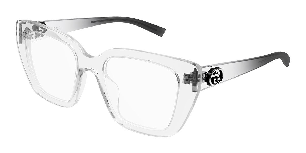 Gucci GG2028O 004 Women's Eyeglasses Clear Size 50 (Frame Only) - Blue Light Block Available
