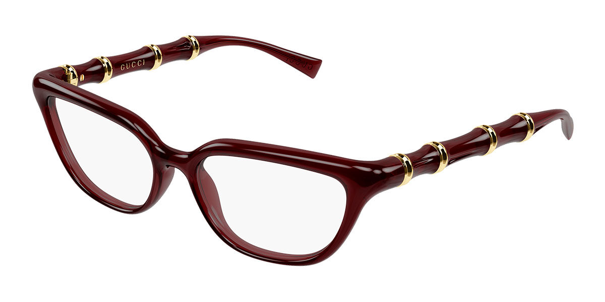 Gucci GG2060O 003 Women's Eyeglasses Red Size 53 (Frame Only) - Blue Light Block Available