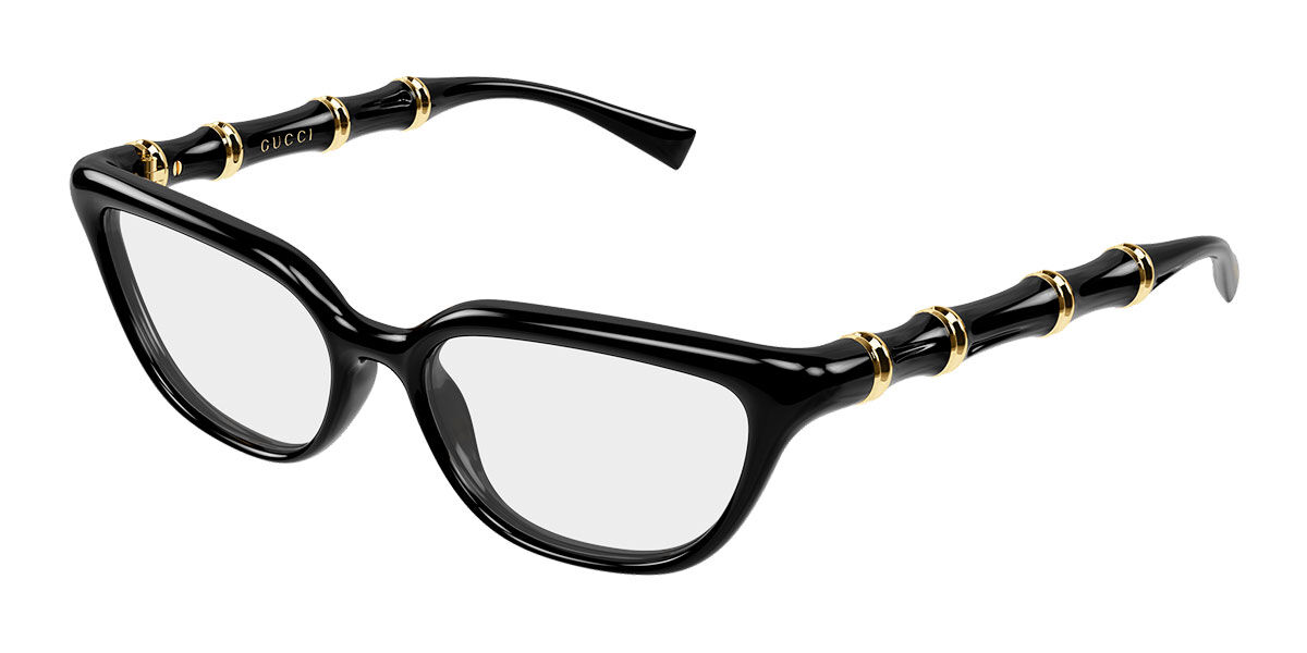 Gucci GG2060O 001 Women's Eyeglasses Black Size 53 (Frame Only) - Blue Light Block Available
