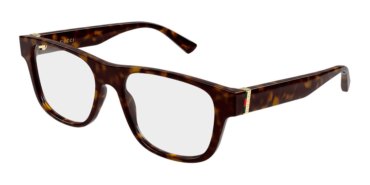 Gucci GG2086O 006 Men's Eyeglasses Tortoiseshell Size 55 (Frame Only) - Blue Light Block Available