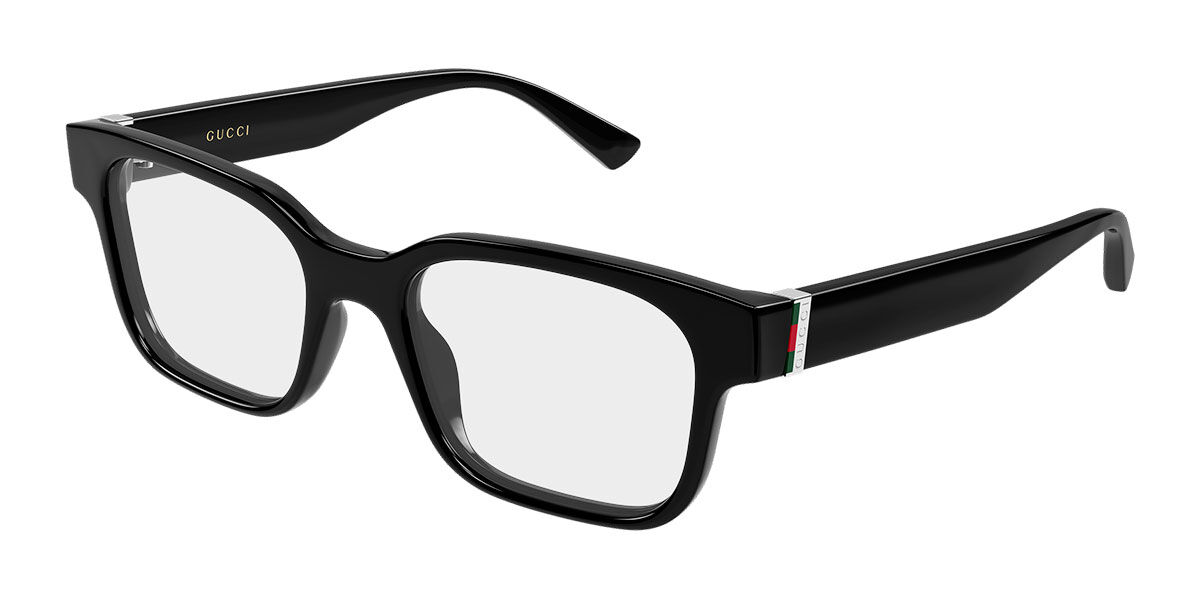Gucci GG2087O 005 Men's Eyeglasses Black Size 54 (Frame Only) - Blue Light Block Available