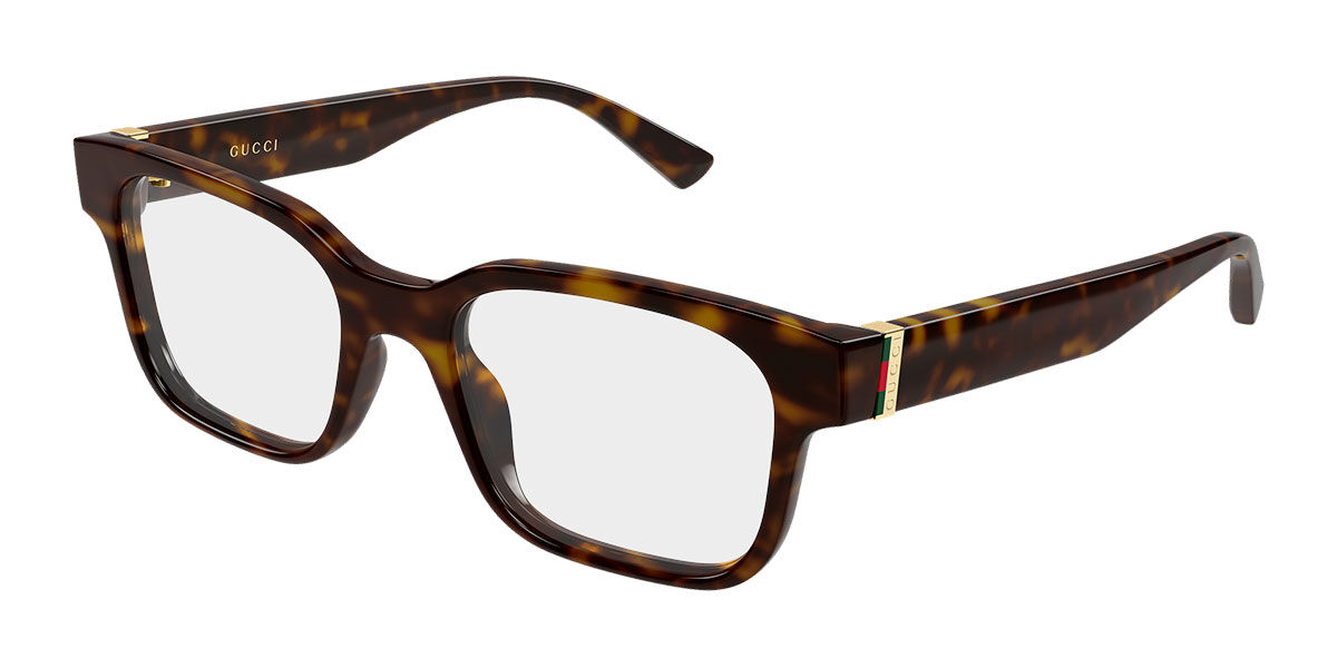 Gucci GG2087O 006 Men's Eyeglasses Tortoiseshell Size 54 (Frame Only) - Blue Light Block Available