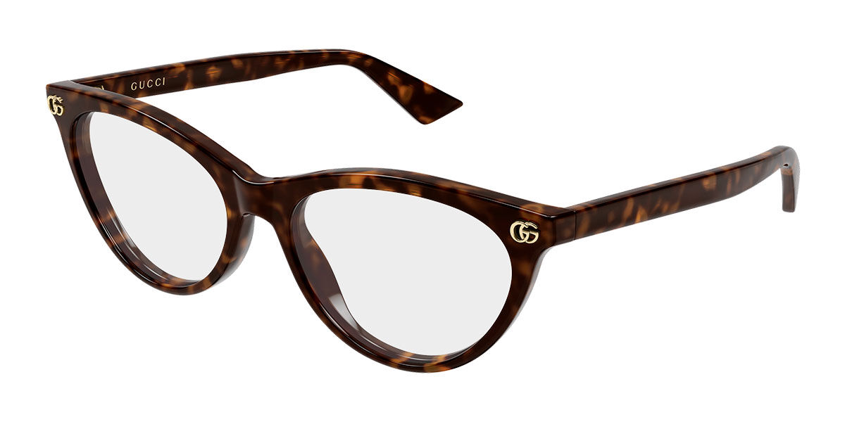 Gucci GG2112O 002 Women's Eyeglasses Tortoiseshell Size 53 (Frame Only) - Blue Light Block Available