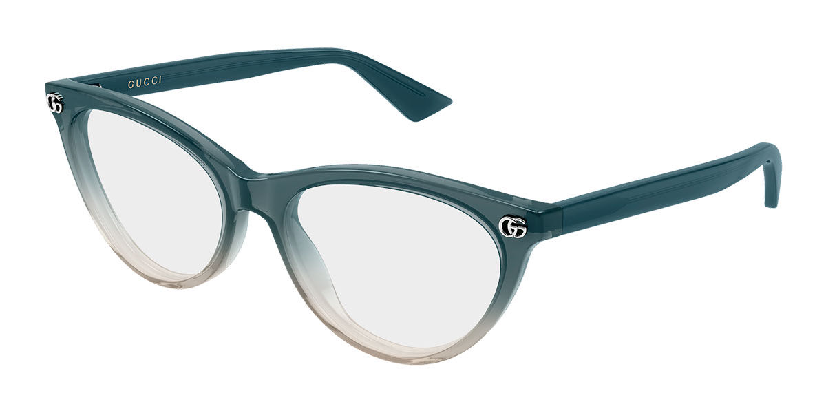 Gucci GG2112O 004 Women's Eyeglasses Green Size 53 (Frame Only) - Blue Light Block Available