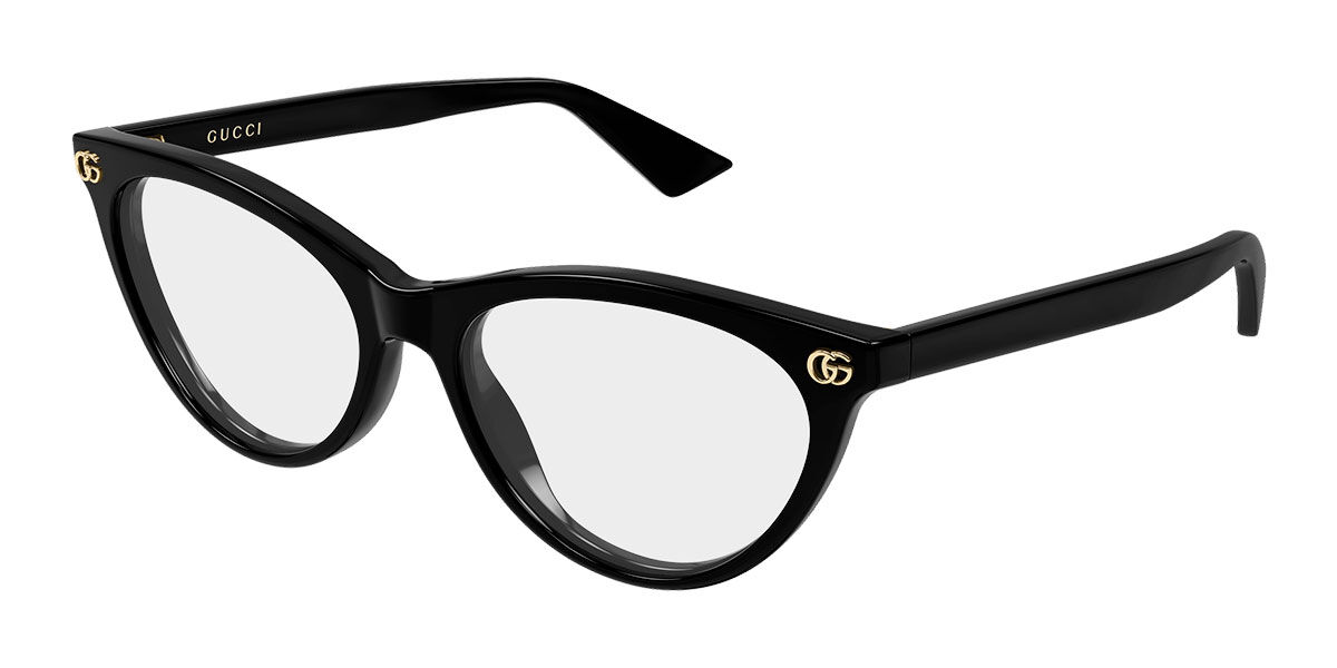 Gucci GG2112O 001 Women's Eyeglasses Black Size 53 (Frame Only) - Blue Light Block Available