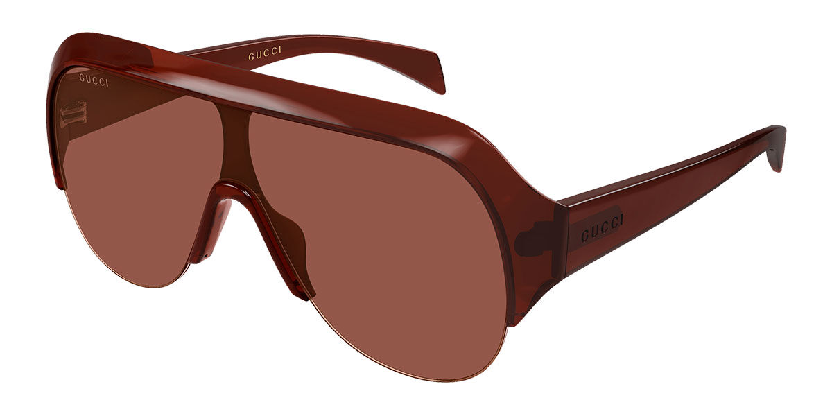 Gucci GG2023S 004 Women's Sunglasses Burgundy Size 99