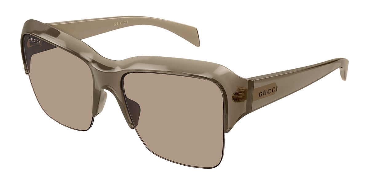Gucci GG2024S 005 Women's Sunglasses Brown Size 57