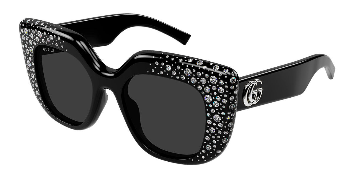 Gucci GG2030S 005 Women's Sunglasses Black Size 50