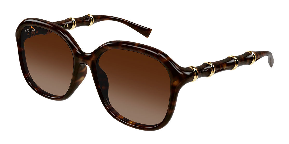 Gucci GG2061SA Asian Fit 002 Women's Sunglasses Tortoiseshell Size 55