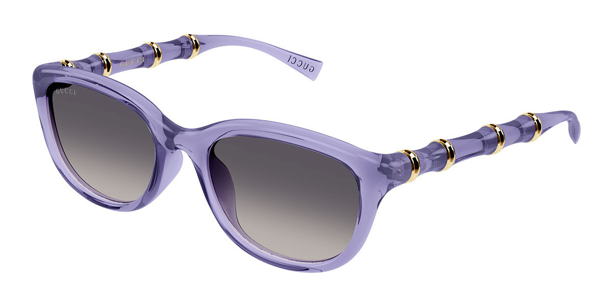 Gucci GG2062SA Asian Fit 004 Women's Sunglasses Purple Size 54