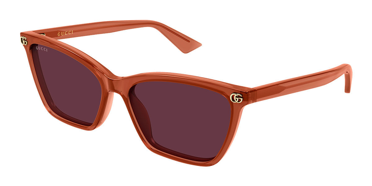 Gucci GG2111S 004 Women's Sunglasses Orange Size 56
