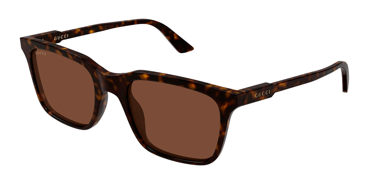 Gucci GG2114S 002, Tortoiseshell frame, Brown lenses