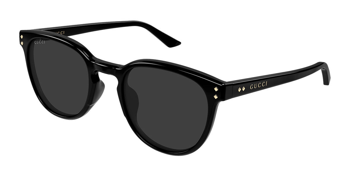 Gucci GG2134SA Asian Fit 001, Black frame, Grey lenses