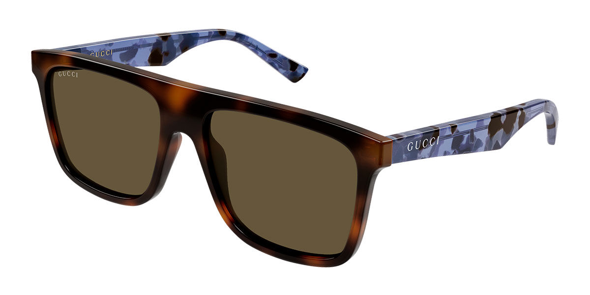Gucci GG2182S 003, Tortoiseshell frame, Brown lenses