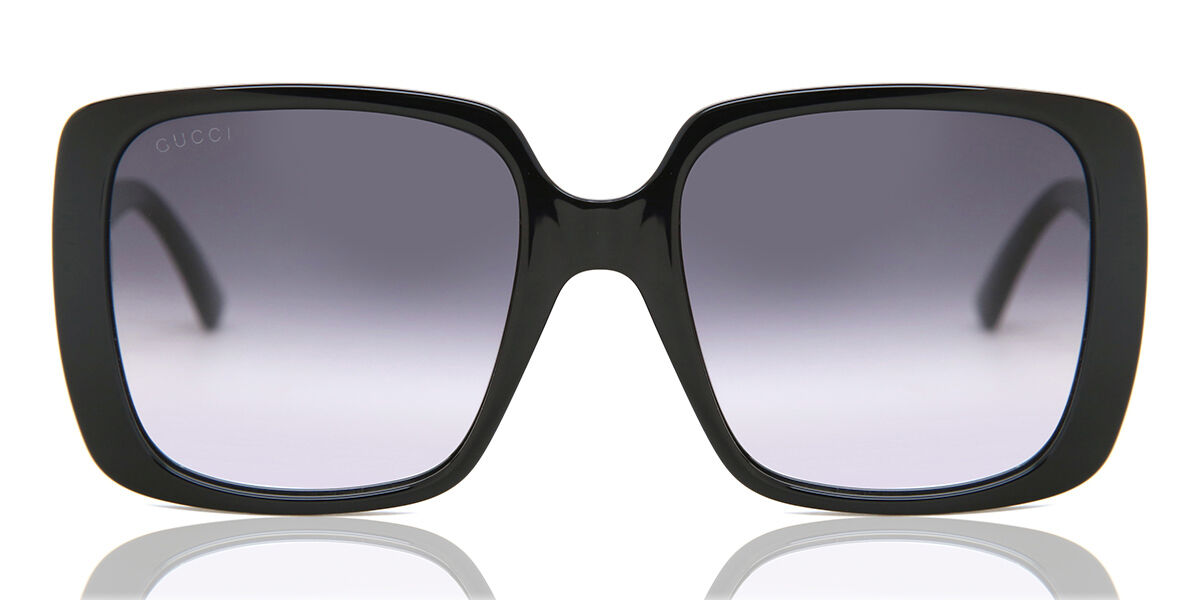 Gucci GG0632S 001, Black frame, Gradient Grey lenses