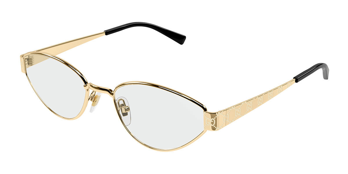 Gucci GG1853O 001, Gold frame