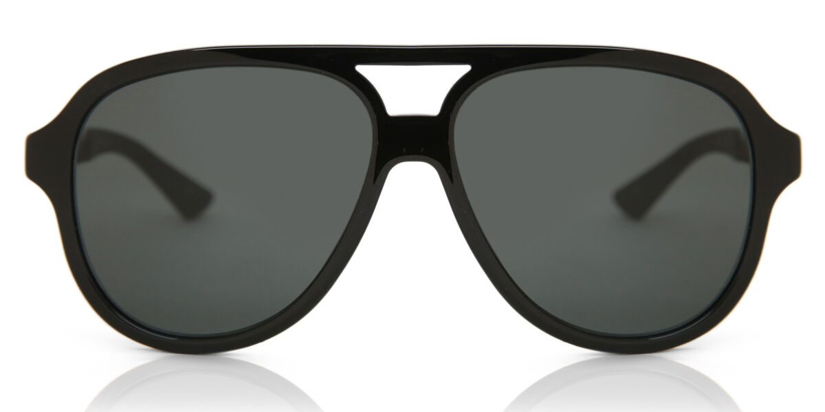 Gucci GG0688S 001, Black frame, Grey lenses
