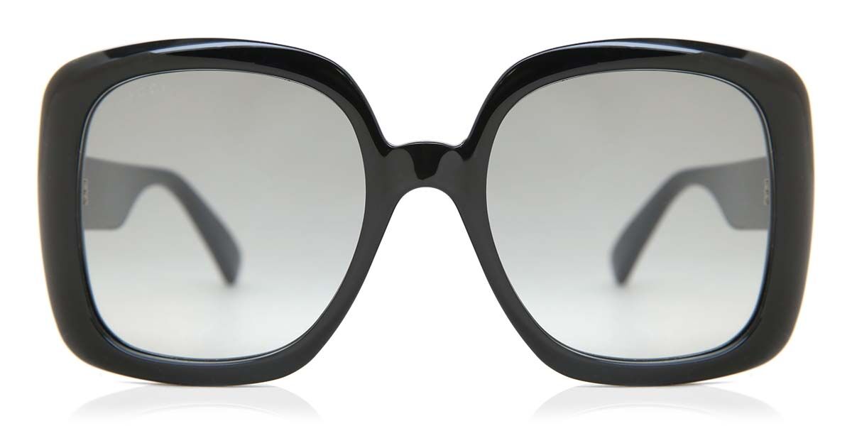 Gucci GG0713S 001, Black frame, Gradient Grey lenses