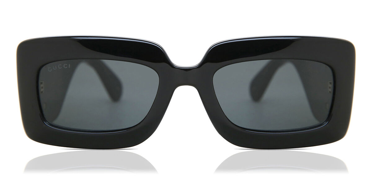 Gucci GG0811S 001, Black frame, Gradient Grey lenses