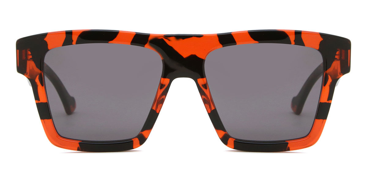 Gucci GG0962S 012, Tortoiseshell frame, Grey lenses