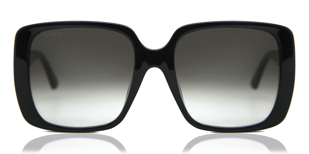 Gucci GG0632SA Asian Fit 001, Black frame, Gradient Grey lenses