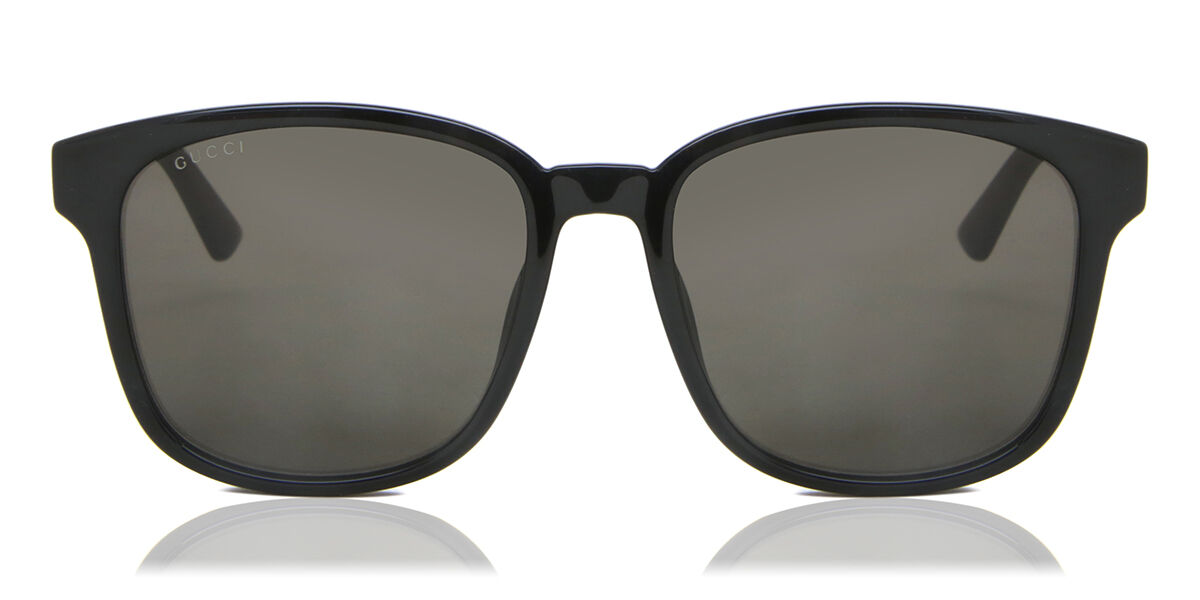 Gucci GG0636SK Asian Fit 001, Black frame, Gradient Grey lenses