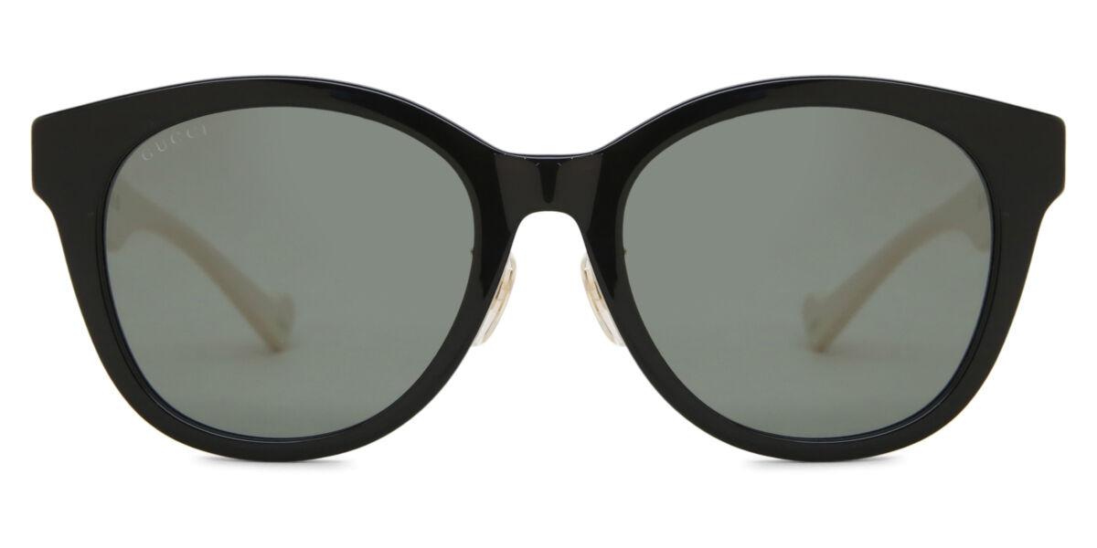 Gucci GG1002SK Asian Fit 004, Black frame, Grey lenses