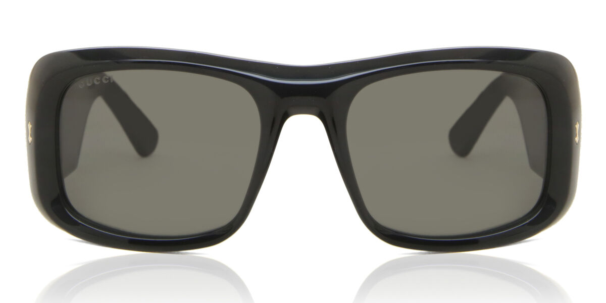 Gucci GG1080S 001, Black frame, Grey lenses