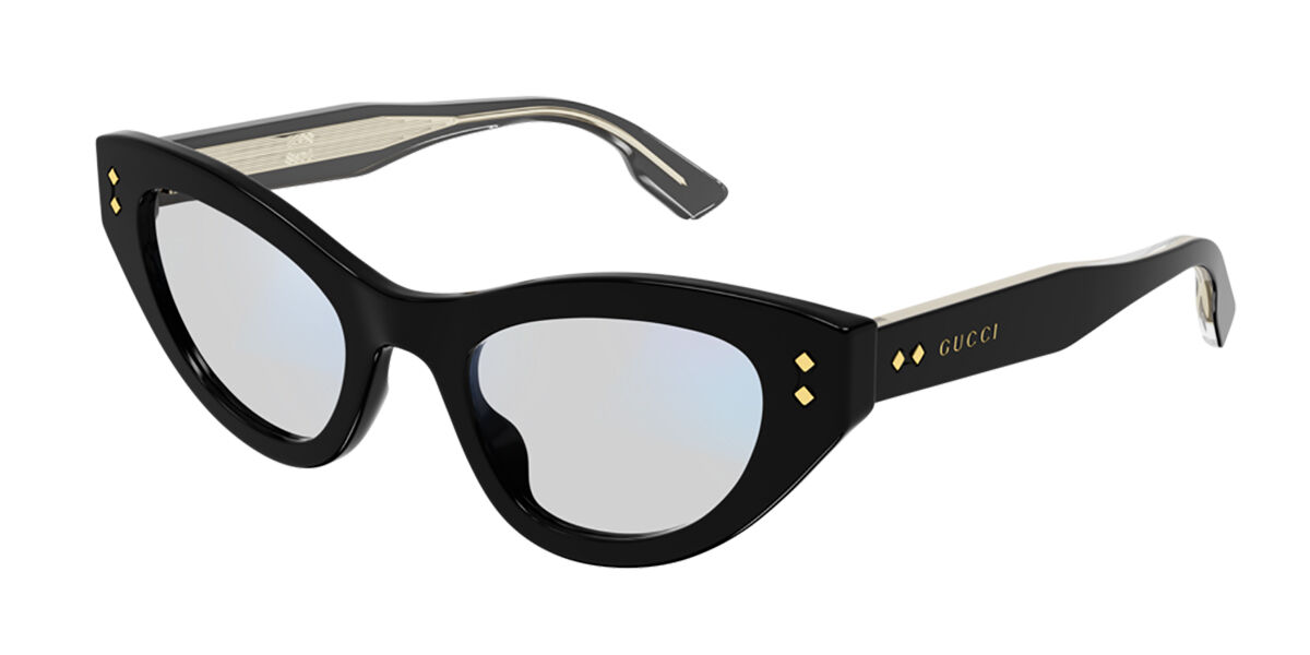 Gucci GG1083S 001 Blue-Light Block, Black frame, Burgundy Photocromic + Ar Mac 4 Blue Reducer lenses