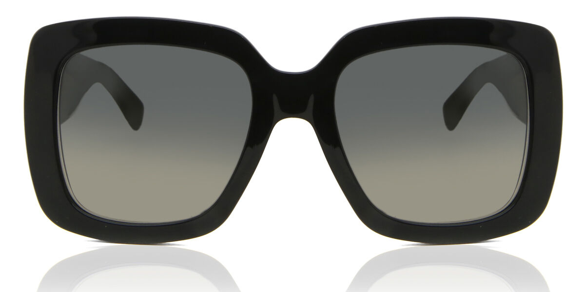 Gucci GG0141SN 001, Black frame, Gradient Grey lenses