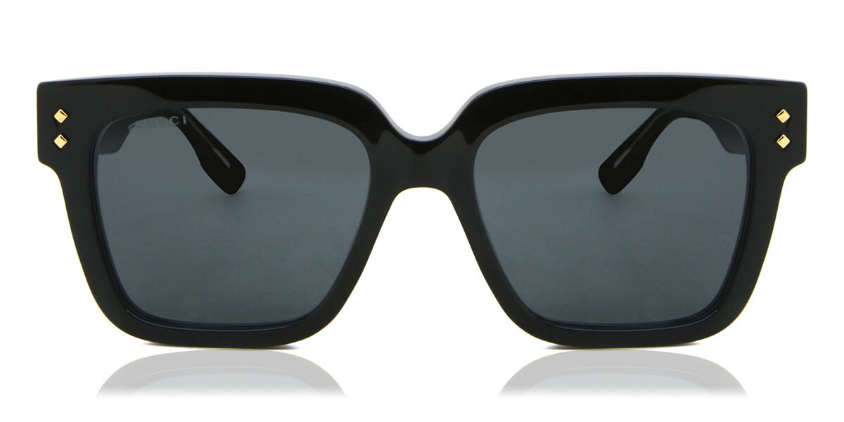 Gucci GG1084S 001, Black frame, Grey lenses