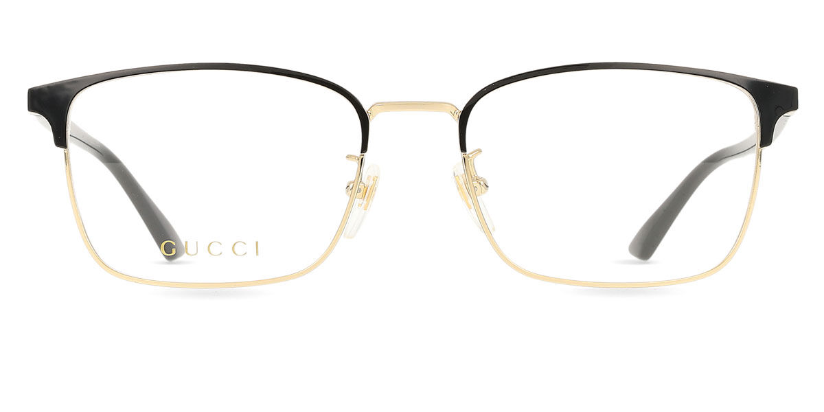 Gucci GG1124OA Asian Fit 001, Gold frame