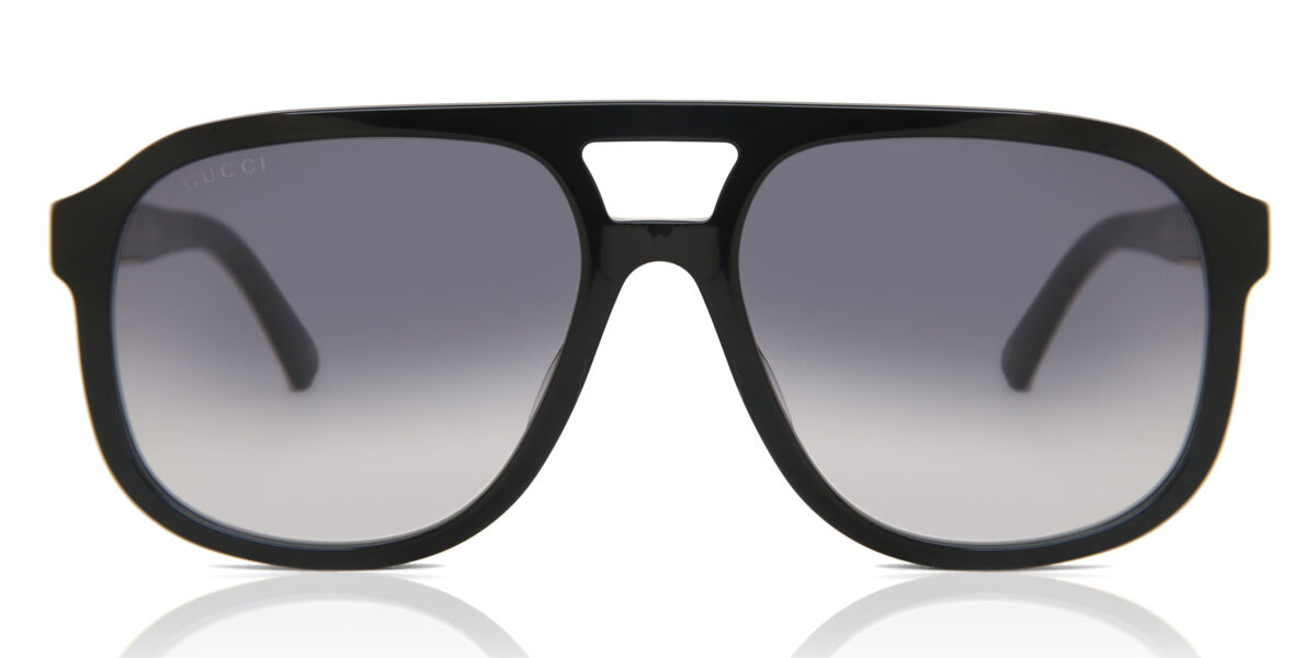 Gucci GG1188S 002, Black frame, Grey lenses