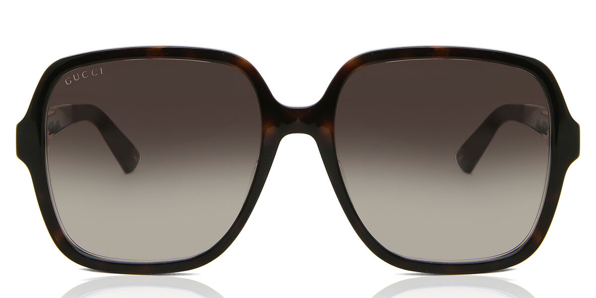 Gucci GG1189S 003, Tortoiseshell frame, Gradient Brown lenses
