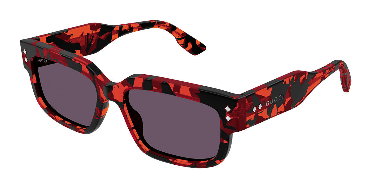 Gucci GG1218S 003, Tortoiseshell frame, Grey lenses