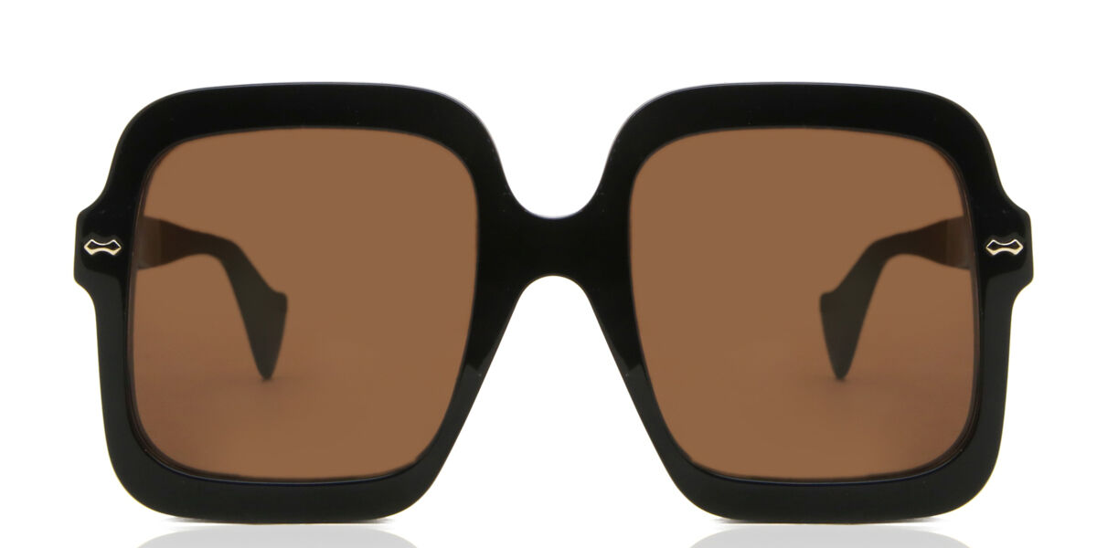 Gucci GG1241S 001, Black frame, Brown lenses