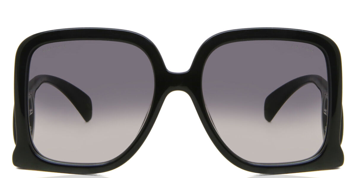 Gucci GG1326S 001, Black frame, Grey lenses