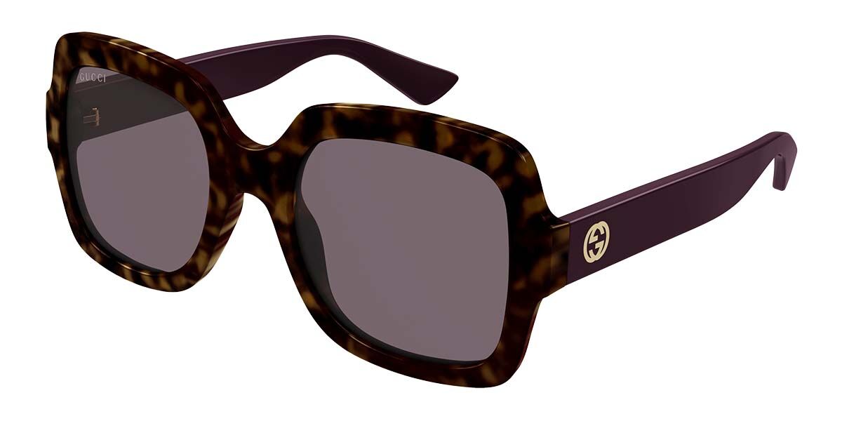 Gucci GG1337S 009, Tortoiseshell frame, Violet lenses