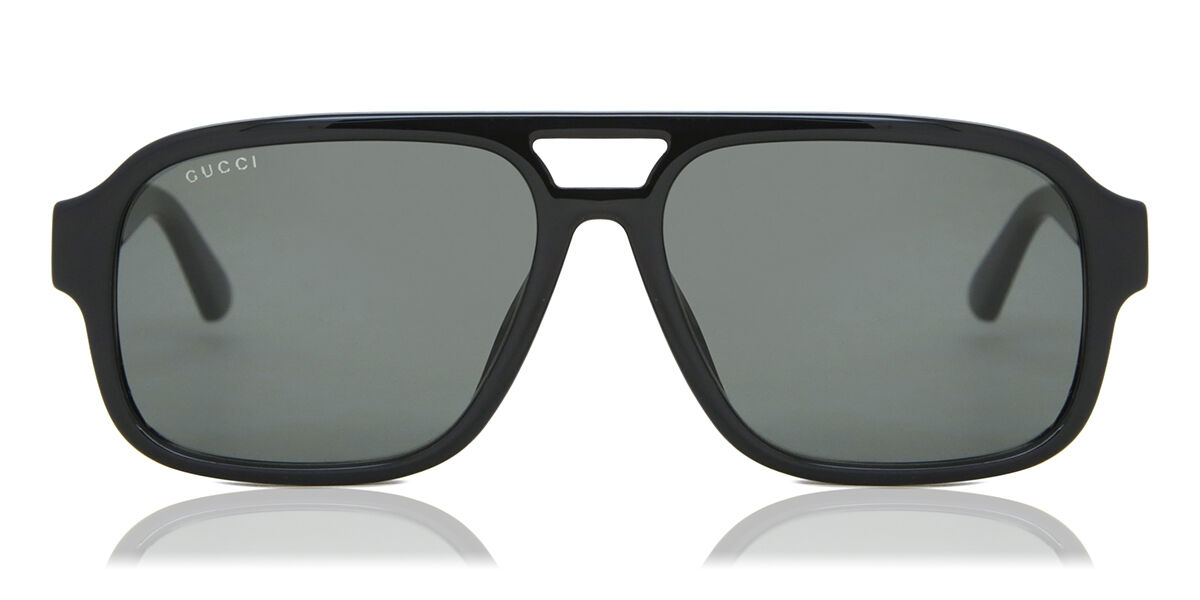 Gucci GG1342S 001, Black frame, Grey Smoke lenses