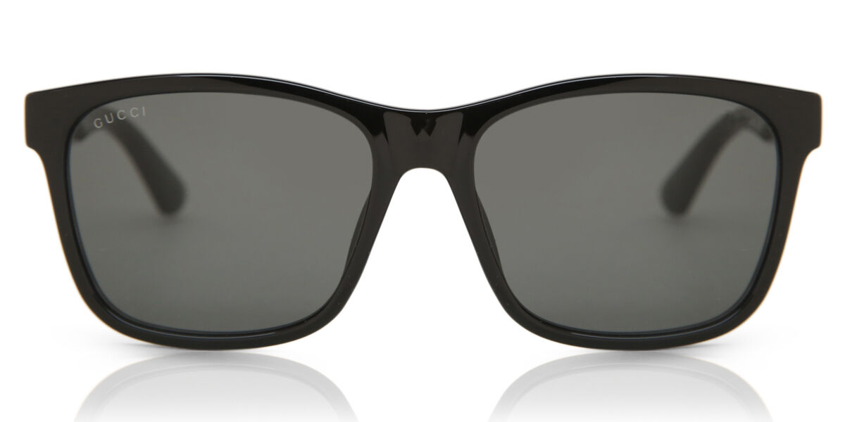 Gucci GG0746S 001, Black frame, Grey lenses