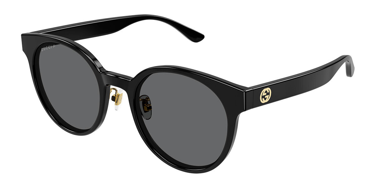Gucci GG1339SK Asian Fit 002, Black frame, Grey lenses