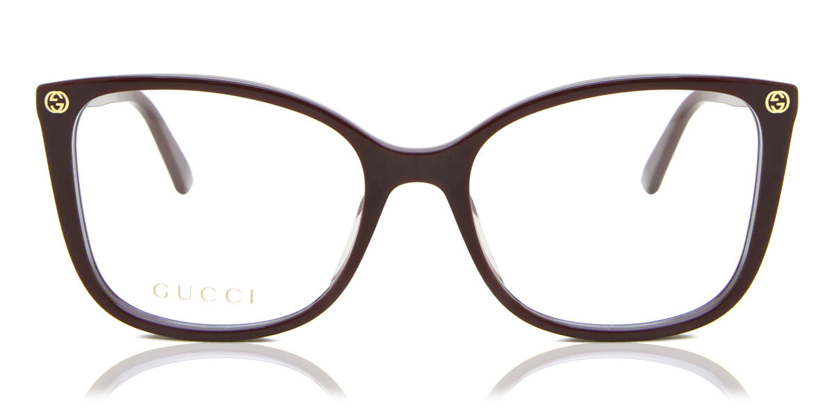 Gucci GG0026O 012, Burgundy frame