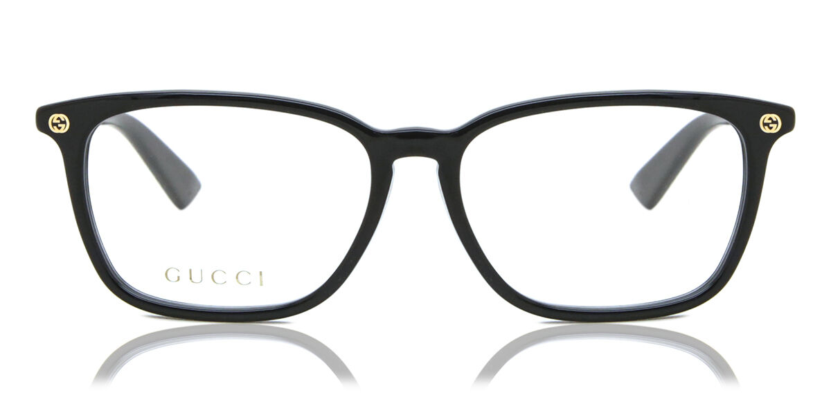 Gucci GG0156OA Asian Fit 001, Black frame