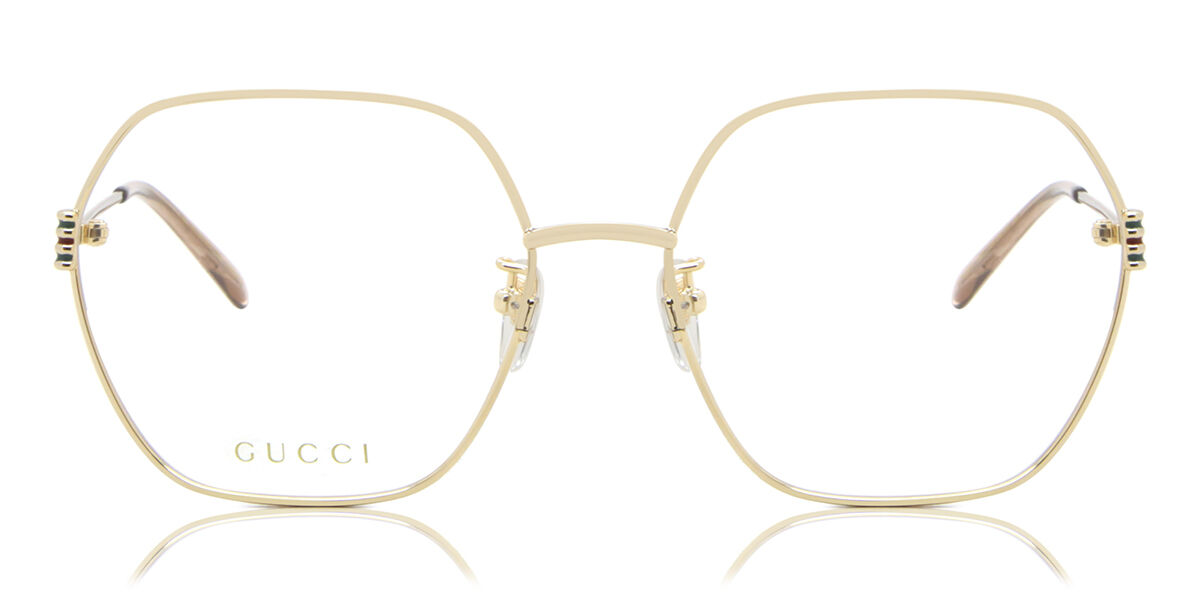 Gucci GG1285O 001, Gold frame