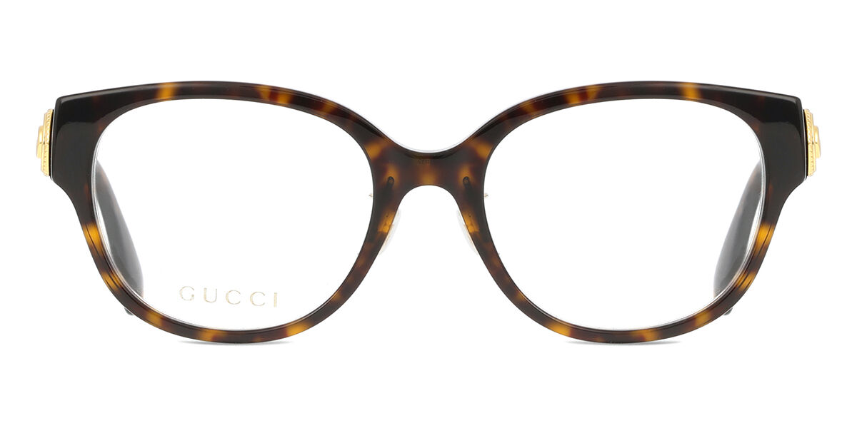 Gucci GG1411OK Asian Fit 002, Tortoiseshell frame
