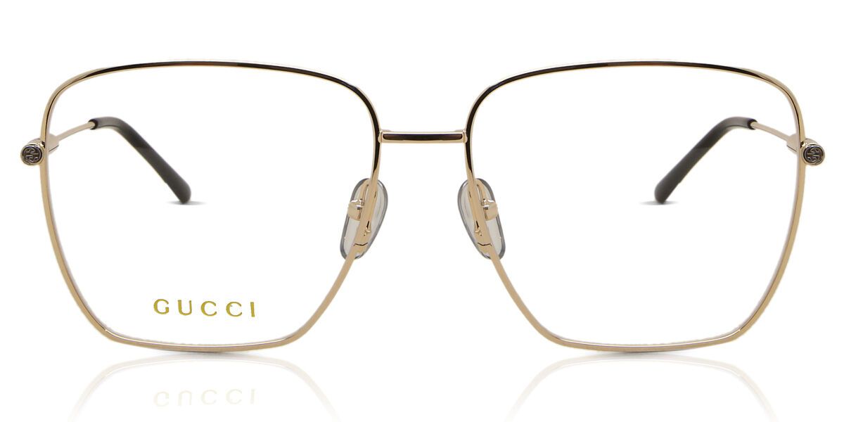 Gucci GG1414O Asian Fit 001, Gold frame