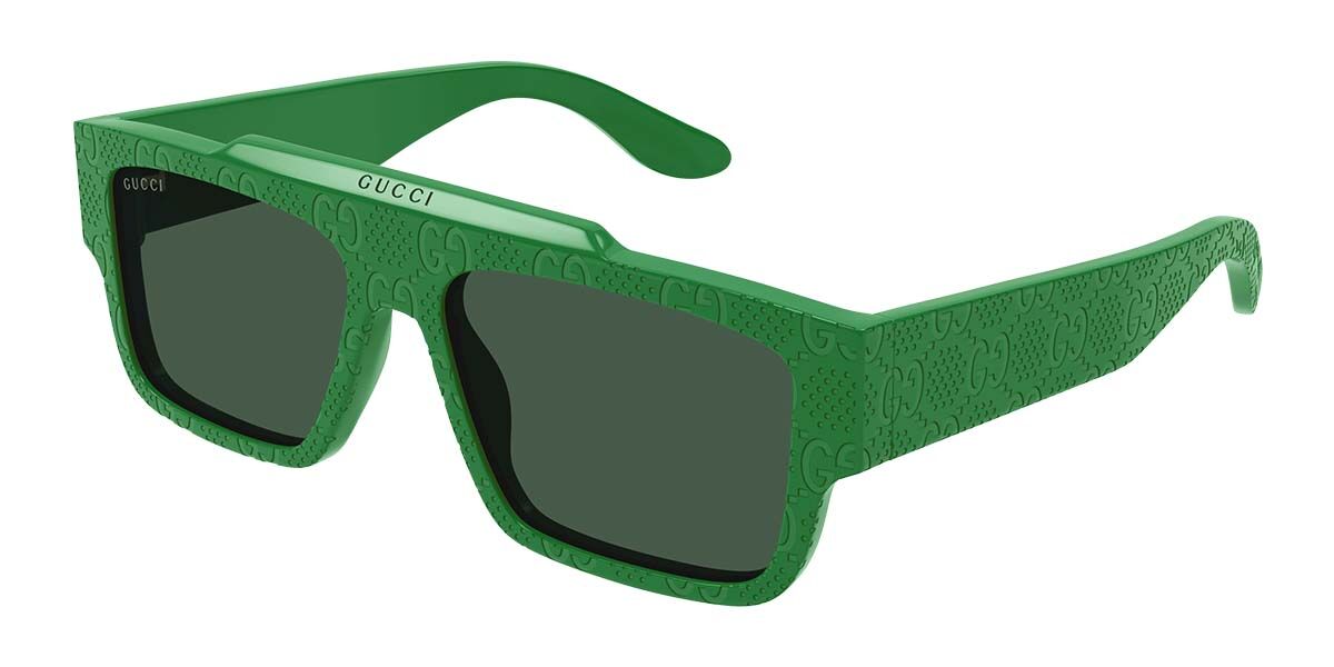 Gucci GG1460S 007, Green frame, Green lenses
